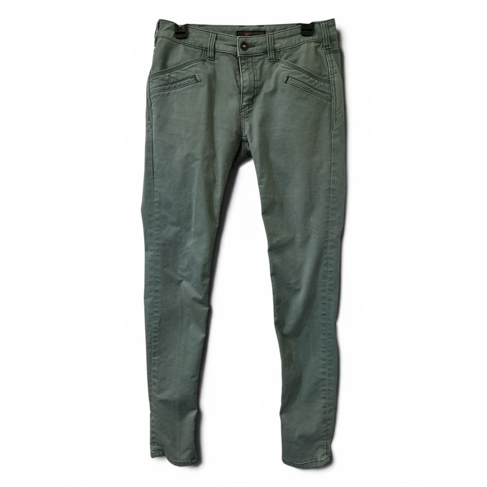 5.11 Tactical Pants Womens 6 Long 30x32 Green Tapered Ankle Utility Workwear